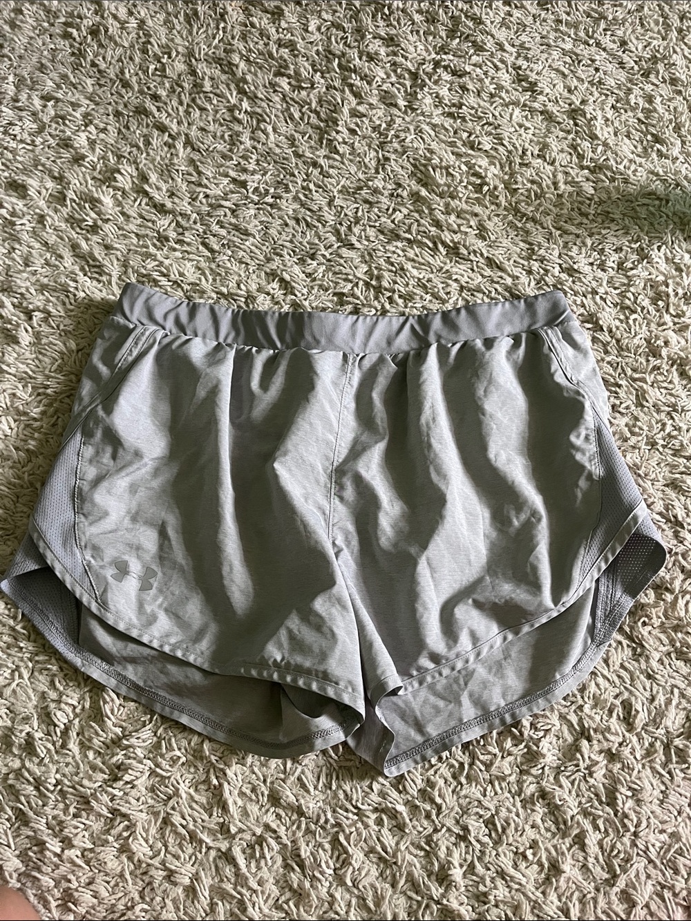 Under Armour Women's Heather Gray Training Shorts